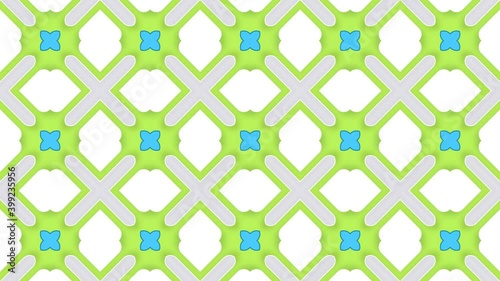 Rotate geometric background. Seamless looped video