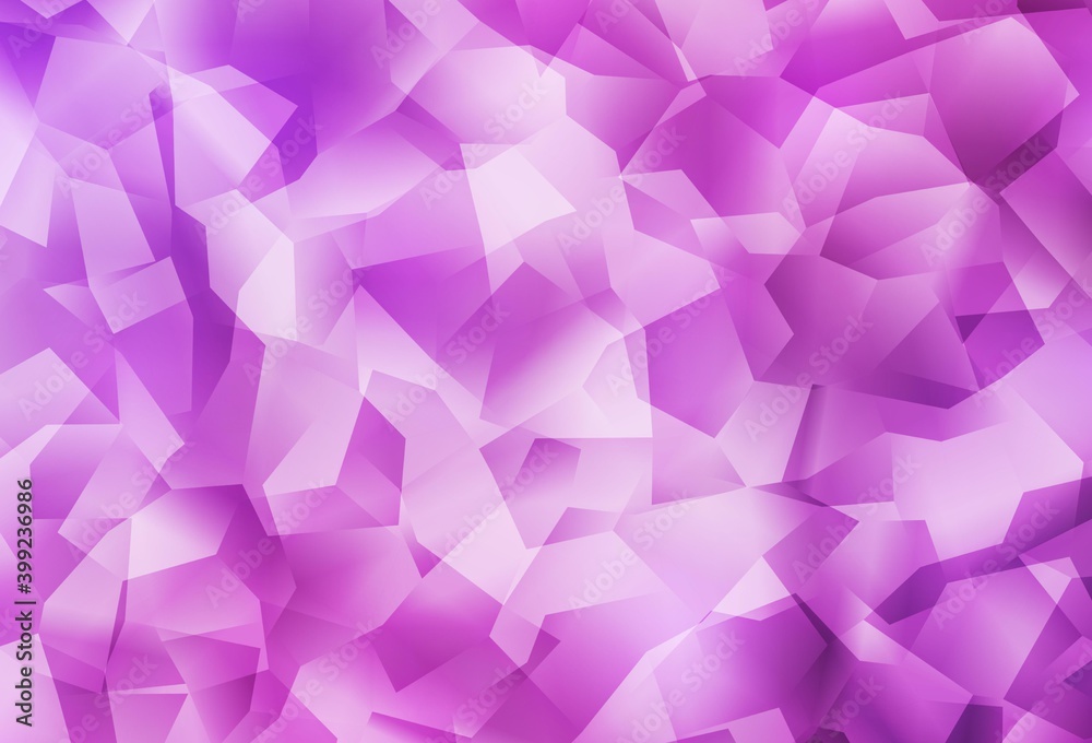 Light Pink vector shining triangular backdrop. Light Pink vector shining triangular backdrop.