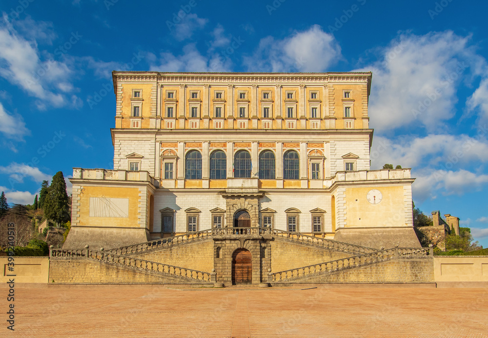 Caprarola, Italy - considered among the most beautiful villages in central Italy, Caprarola is an enchanting town located in the province of Viterbo and 50km away from Rome. Here is Villa Farnese