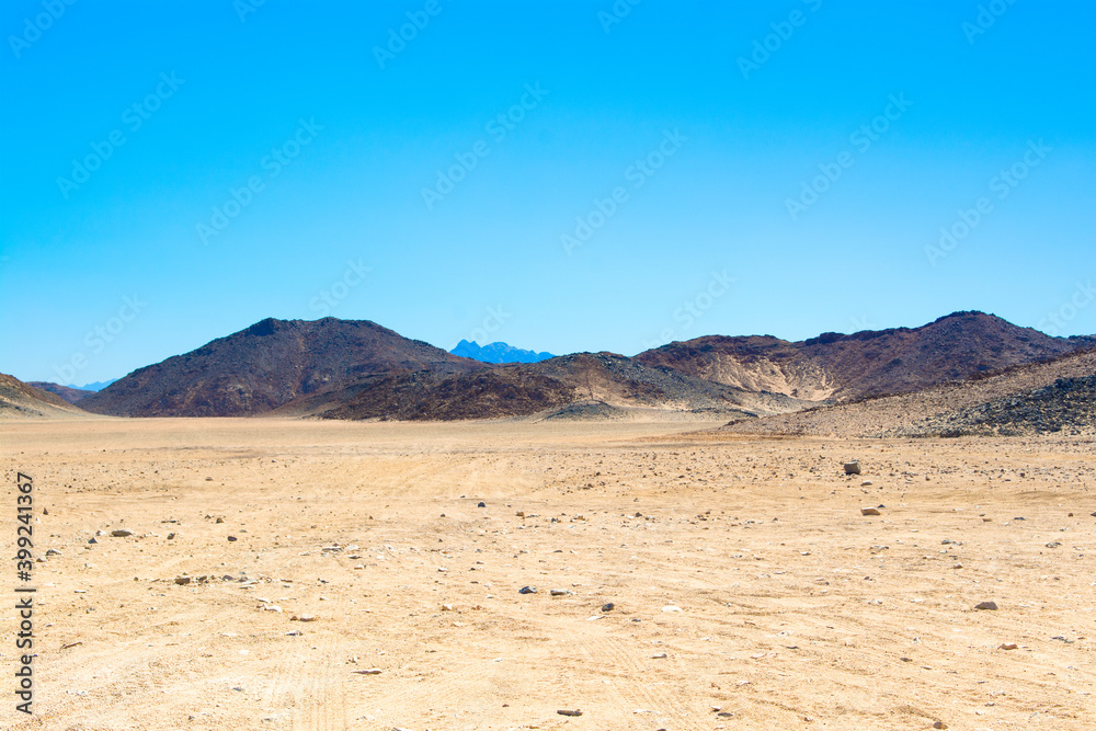 Landscape of the Arabian desert