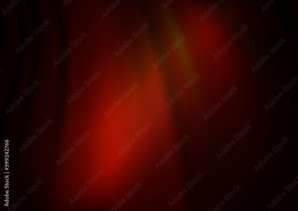 Dark Orange vector template with lines, ovals. Dark Orange vector template with lines, ovals.