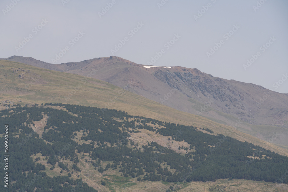 Mountain landscape in Sierra Nevada