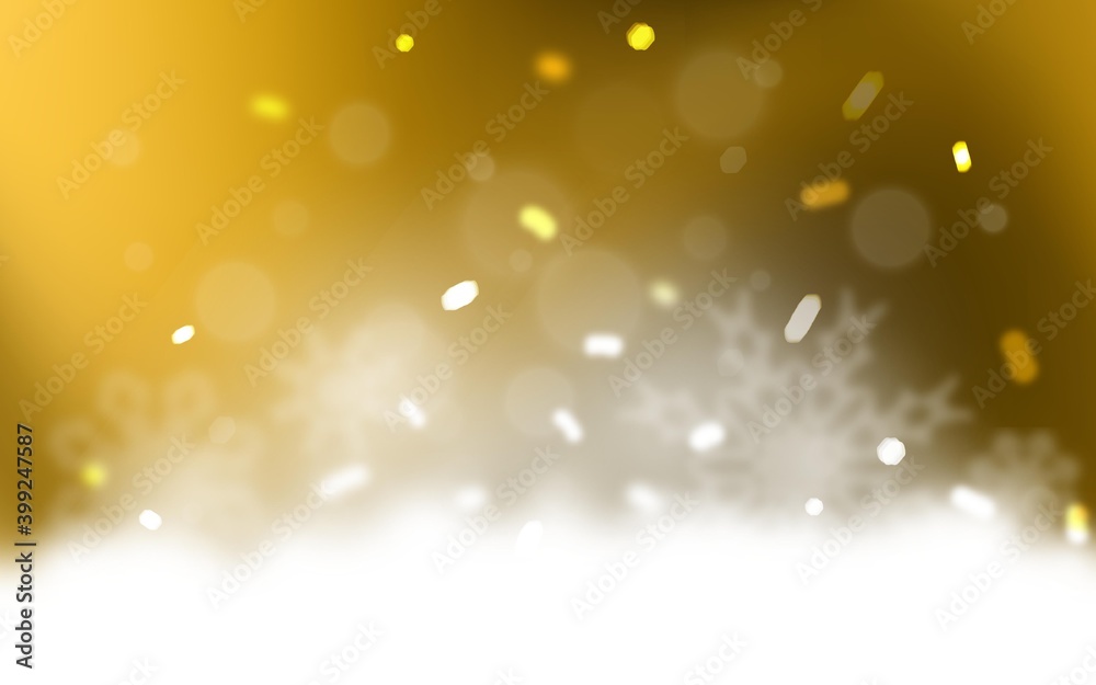 Dark Orange vector layout with bright snowflakes. Blurred decorative design in xmas style with snow. The pattern can be used for year new websites. Dark Orange vector layout with bright snowflakes. Blurred decorative design in xmas style with snow. The pattern can be used for year new websites.