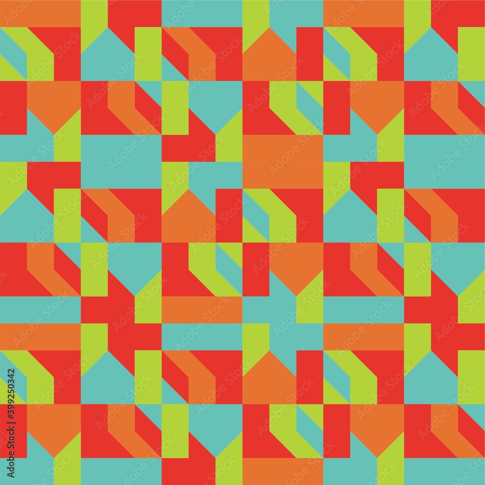 Beautiful of Colorful Seamless Geometric Pattern, Repeated, Abstract, Illustrator Pattern Wallpaper. Image for Printing on Paper, Wallpaper or Background, Covers, Fabrics Beautiful of Colorful Seamless Geometric Pattern, Repeated, Abstract, Illustrator Pattern Wallpaper. Image for Printing on Paper, Wallpaper or Background, Covers, Fabrics