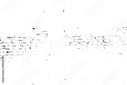 Aged scratched chipped erosion fence for 3D retro design. Cracked uneven flaked rot wall of an old castle grunge loft. Bumpy peeling dirty ruined exposed stucco on shabby medieval scary urban street
