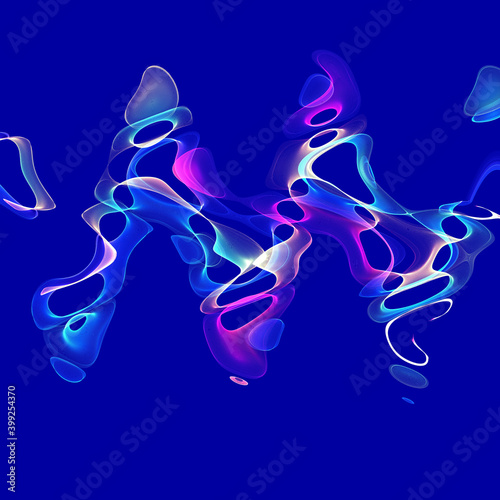 Colorful Abstract Background. Trendy Graphic modern art.