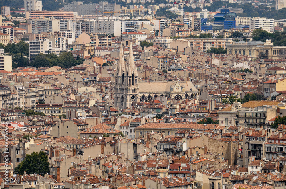 Panoramic view of Marseille