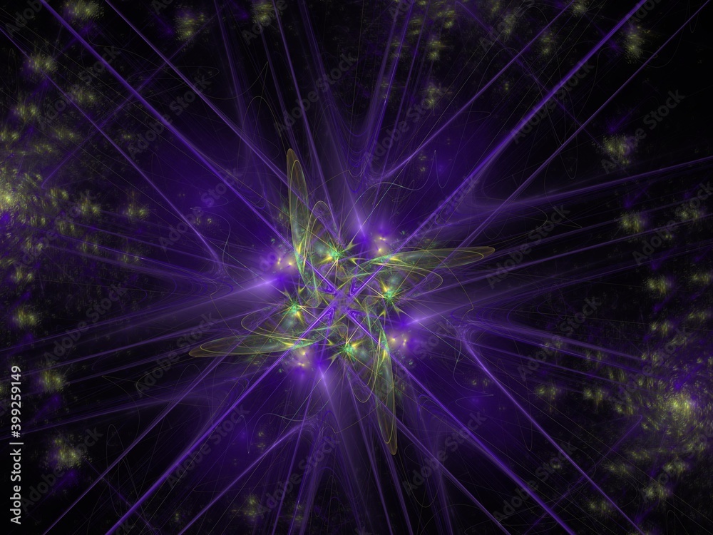 Fototapeta premium Imaginatory fractal background Image