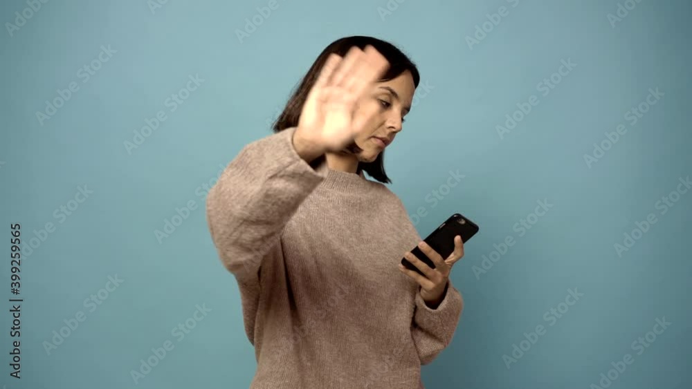 woman applauding after presentation in a conference woman applauding after presentation in a conference