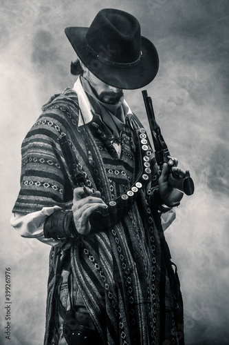 Wild West cowboy. The character