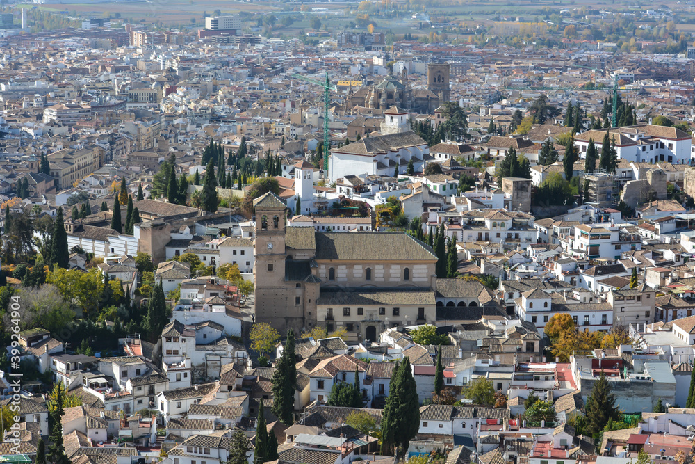 Roofs of Granada.