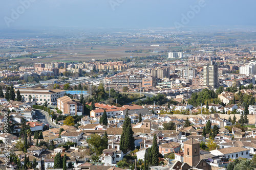 Roofs of Granada.