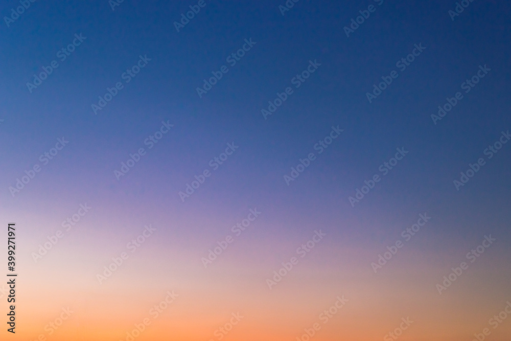 orange sky background