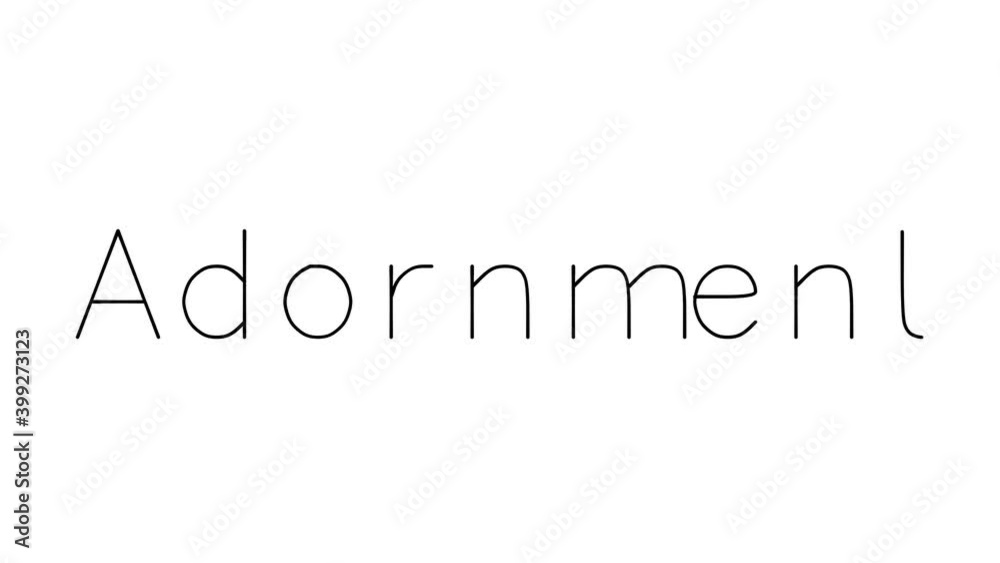 Adornment Handwritten Text Animation in Various Sans-Serif Fonts and Weights Adornment Handwritten Text Animation in Various Sans-Serif Fonts and Weights