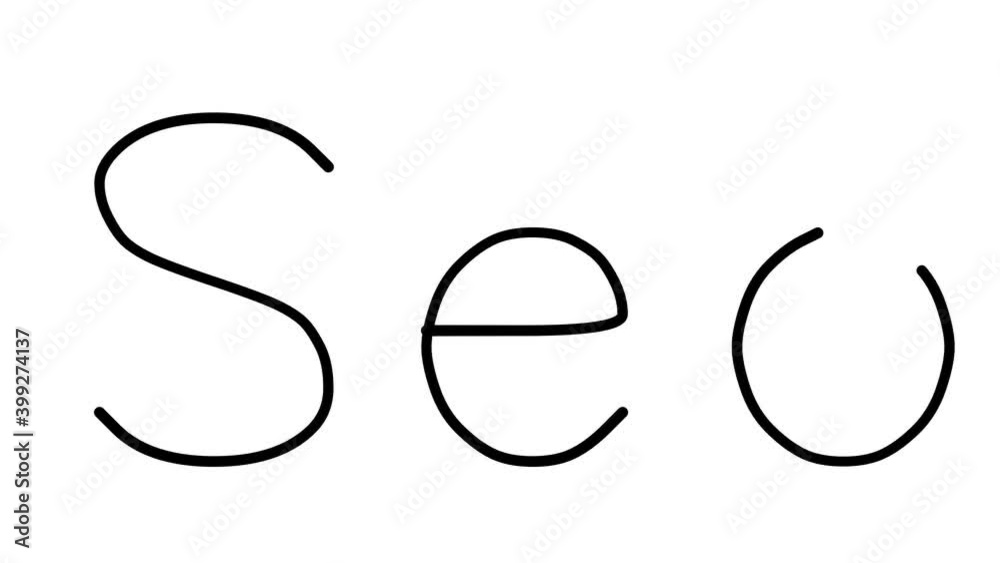 Seo Handwritten Text Animation in Various Sans-Serif Fonts and Weights Seo Handwritten Text Animation in Various Sans-Serif Fonts and Weights