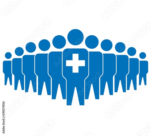medical staff icon. medical team icons Element of medicine icon. Premium quality graphic design. Signs, outline symbols collection icon for websites, web design, mobile app on white background
