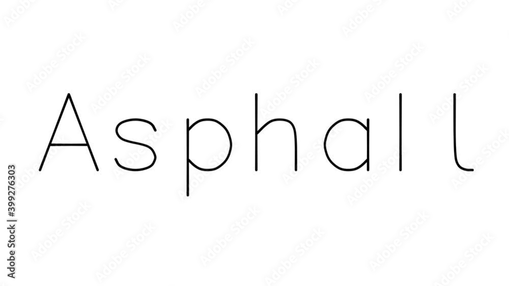 Asphalt Handwritten Text Animation in Various Sans-Serif Fonts and Weights Asphalt Handwritten Text Animation in Various Sans-Serif Fonts and Weights