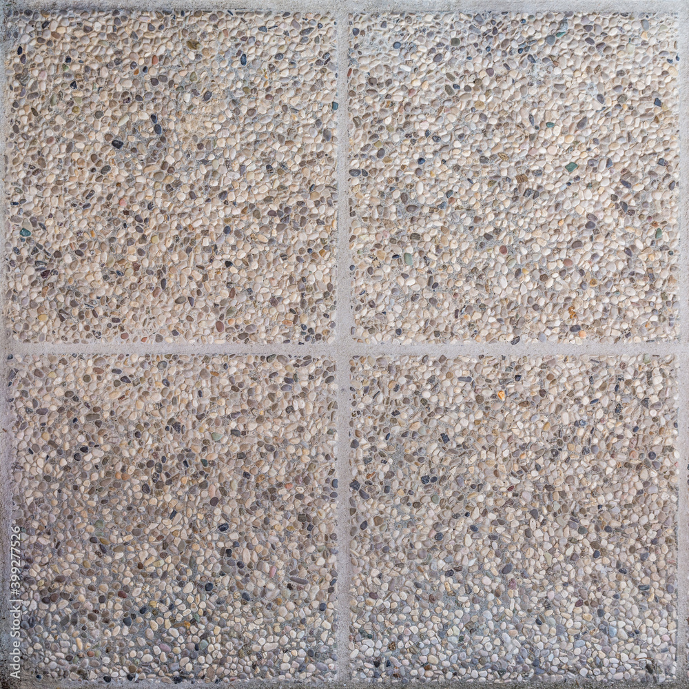 Fototapeta premium Concrete paving tiles for outdoor use.