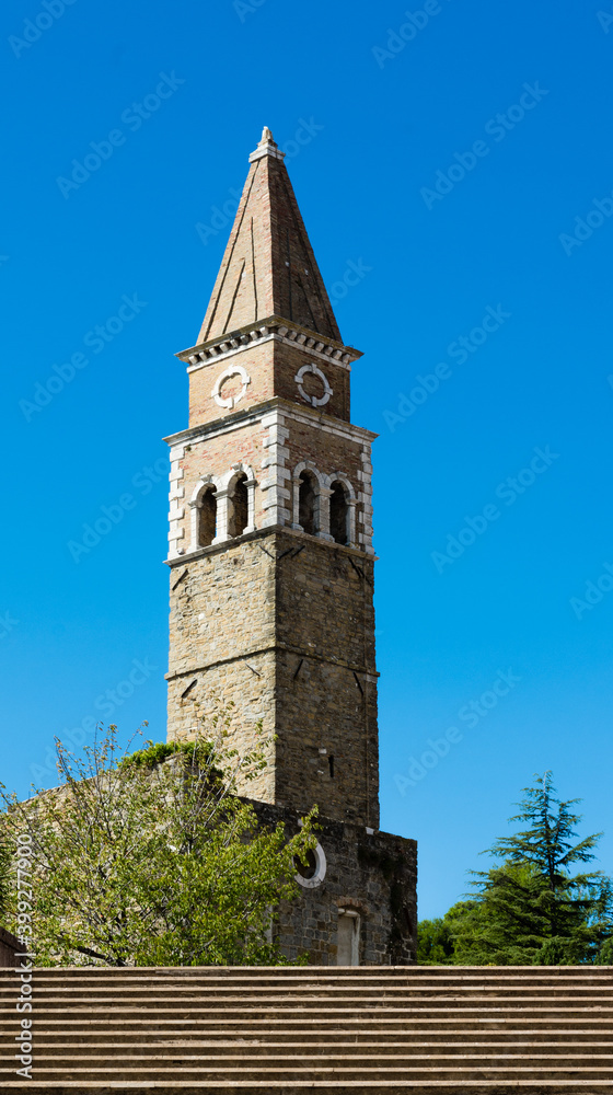 Tower of old St. Bernarins church.