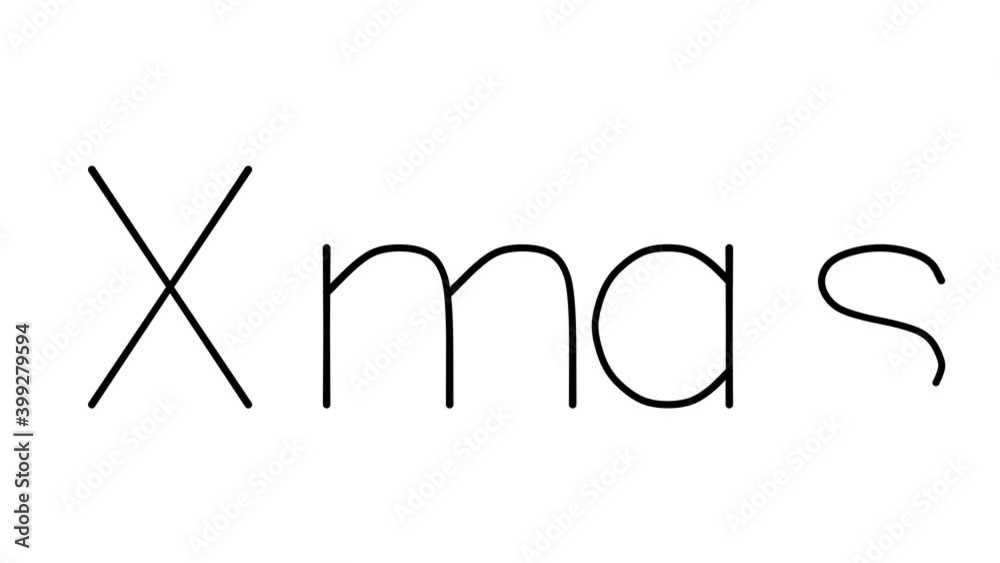 Xmas Handwritten Text Animation in Various Sans-Serif Fonts and Weights Xmas Handwritten Text Animation in Various Sans-Serif Fonts and Weights