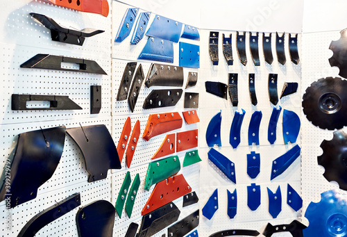 Konstfotografi Spare parts for agricultural machinery in store