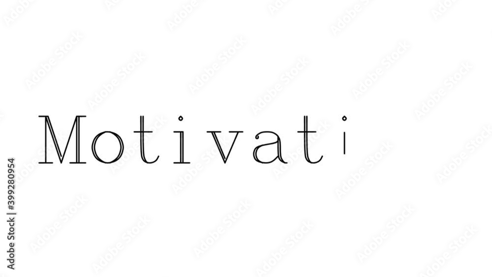 Motivation Animated Handwriting Text in Serif Fonts and Weights Motivation Animated Handwriting Text in Serif Fonts and Weights