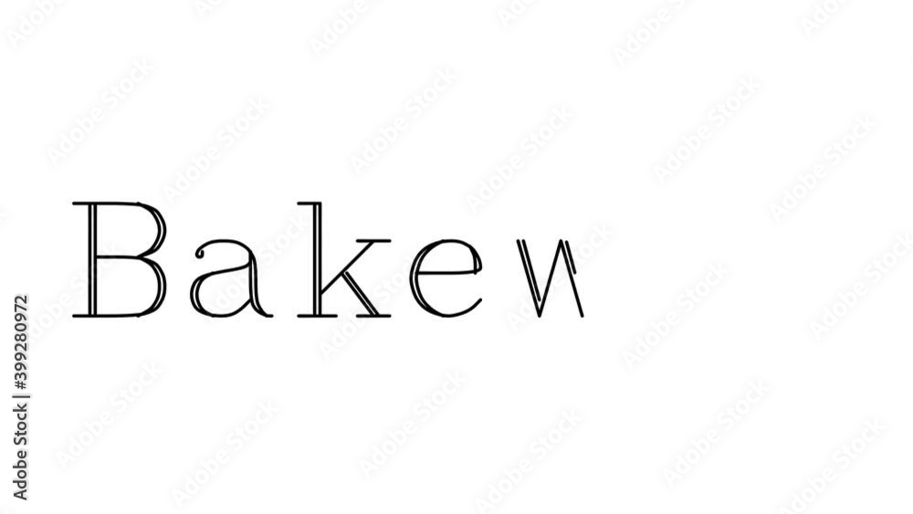 Bakewell Animated Handwriting Text in Serif Fonts and Weights Bakewell Animated Handwriting Text in Serif Fonts and Weights