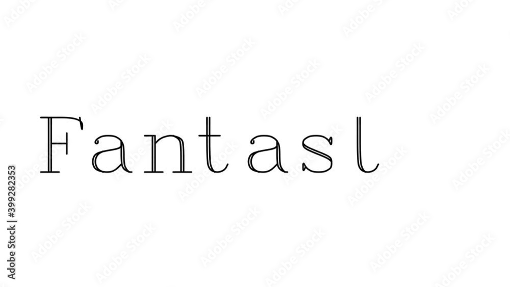Fantastic Animated Handwriting Text in Serif Fonts and Weights Fantastic Animated Handwriting Text in Serif Fonts and Weights