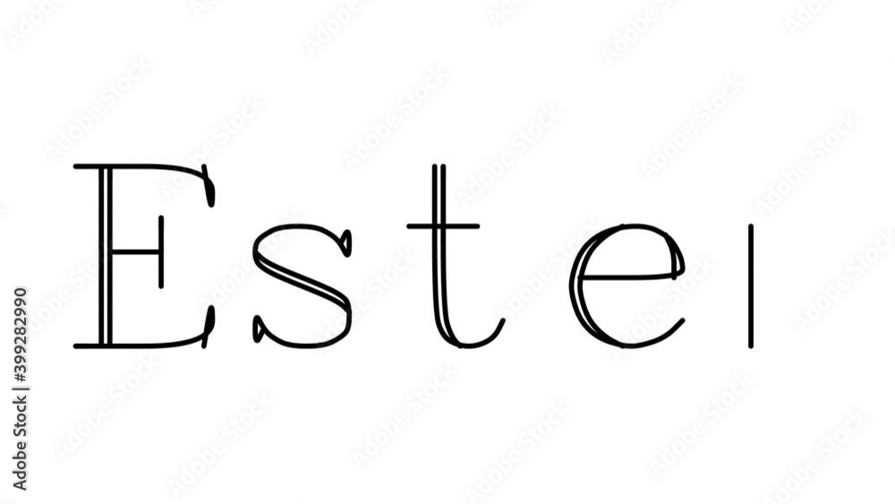Ester Animated Handwriting Text in Serif Fonts and Weights Ester Animated Handwriting Text in Serif Fonts and Weights
