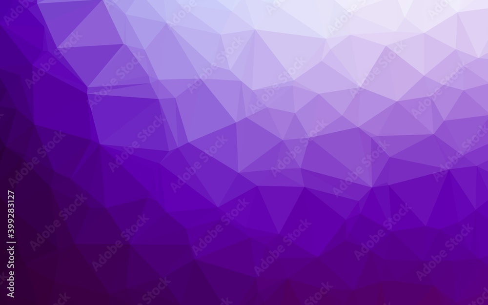Light Purple vector polygonal background. Light Purple vector polygonal background.