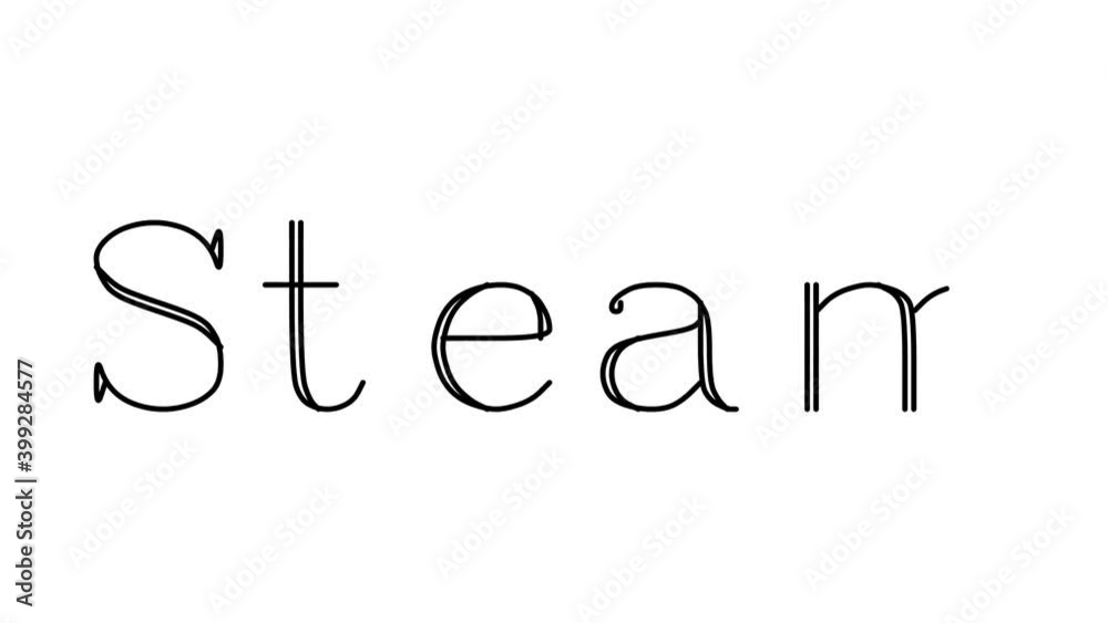 Steam Animated Handwriting Text in Serif Fonts and Weights Steam Animated Handwriting Text in Serif Fonts and Weights