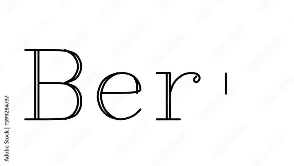 Bern Animated Handwriting Text in Serif Fonts and Weights Bern Animated Handwriting Text in Serif Fonts and Weights