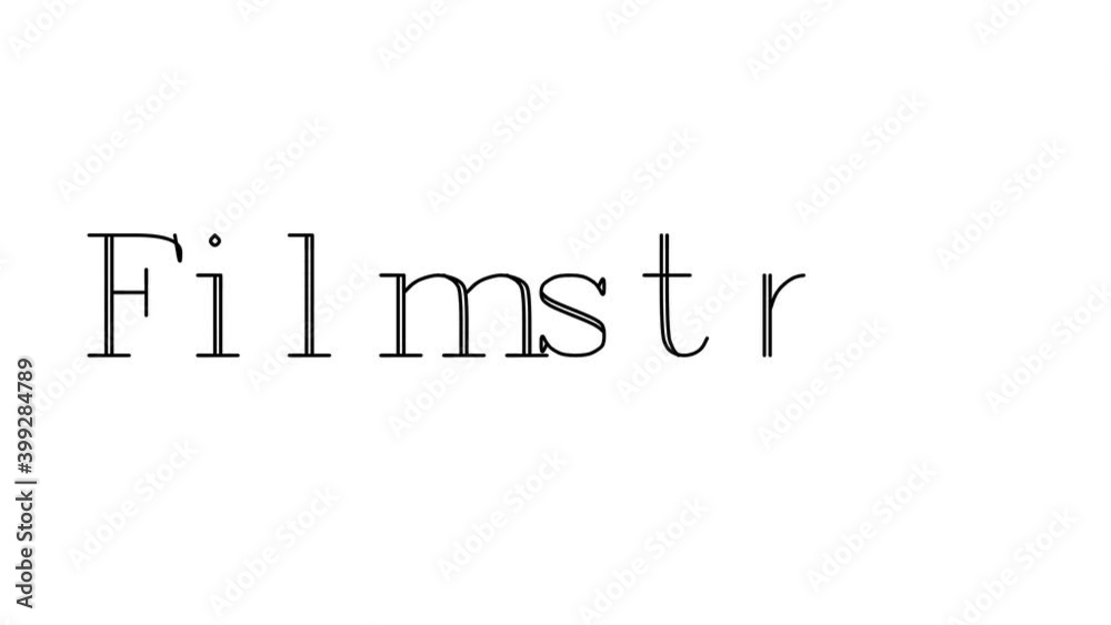 Filmstrip Animated Handwriting Text in Serif Fonts and Weights Filmstrip Animated Handwriting Text in Serif Fonts and Weights