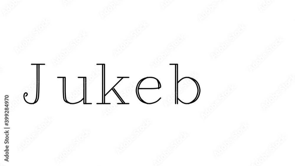 Jukebox Animated Handwriting Text in Serif Fonts and Weights Jukebox Animated Handwriting Text in Serif Fonts and Weights