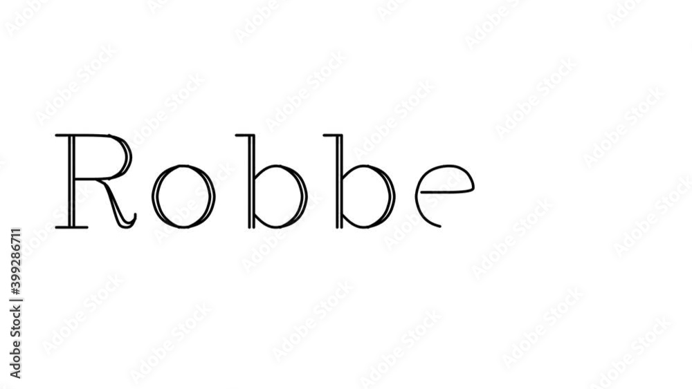 Robbery Animated Handwriting Text in Serif Fonts and Weights Robbery Animated Handwriting Text in Serif Fonts and Weights