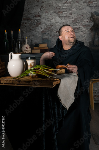 Medieval monk