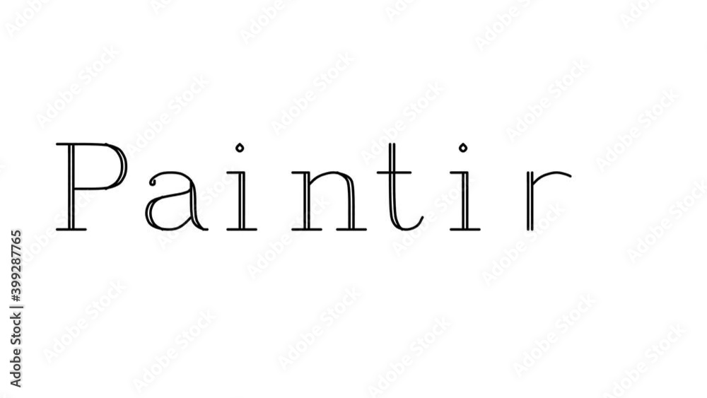 Painting Animated Handwriting Text in Serif Fonts and Weights Painting Animated Handwriting Text in Serif Fonts and Weights