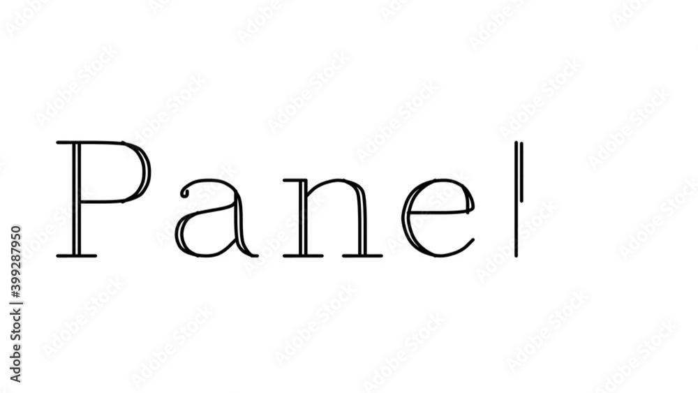 Panels Animated Handwriting Text in Serif Fonts and Weights Panels Animated Handwriting Text in Serif Fonts and Weights