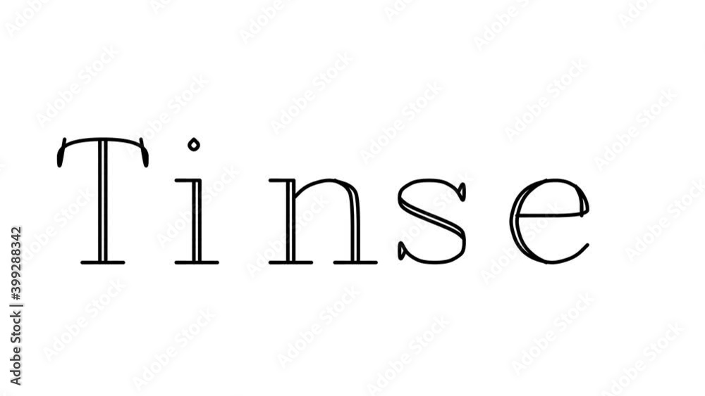 Tinsel Animated Handwriting Text in Serif Fonts and Weights Tinsel Animated Handwriting Text in Serif Fonts and Weights