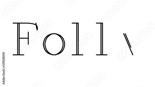 Folly Animated Handwriting Text in Serif Fonts and Weights
