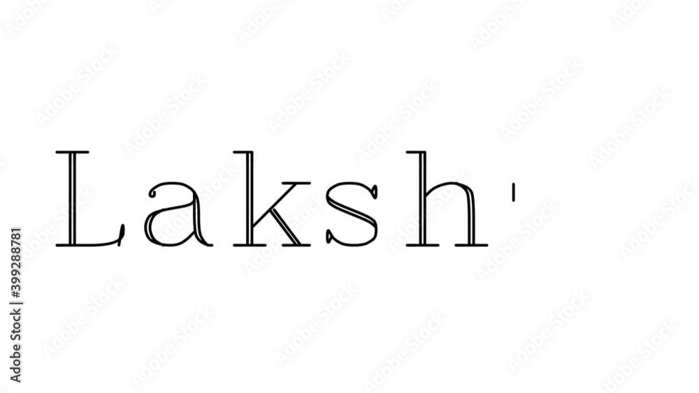 Lakshmi Animated Handwriting Text in Serif Fonts and Weights Lakshmi Animated Handwriting Text in Serif Fonts and Weights