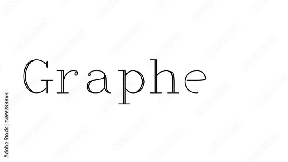 Graphene Animated Handwriting Text in Serif Fonts and Weights Graphene Animated Handwriting Text in Serif Fonts and Weights