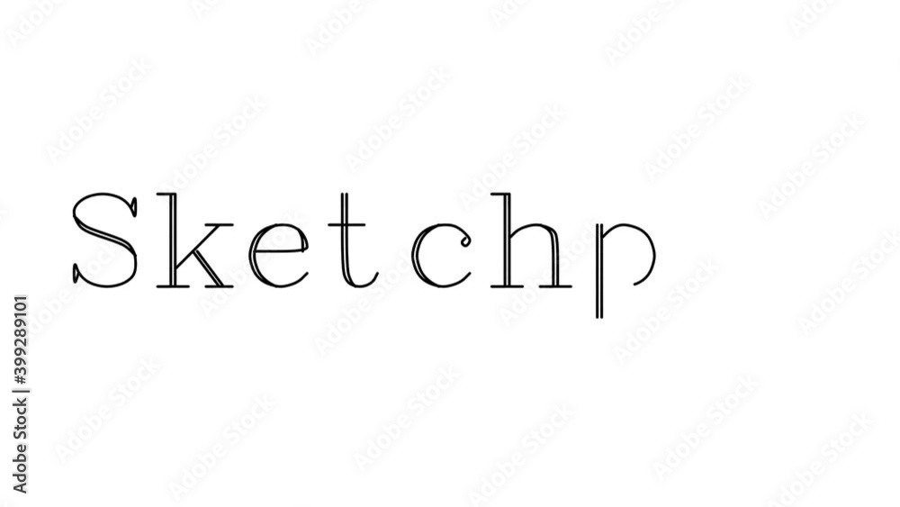 Sketchpad Animated Handwriting Text in Serif Fonts and Weights Sketchpad Animated Handwriting Text in Serif Fonts and Weights