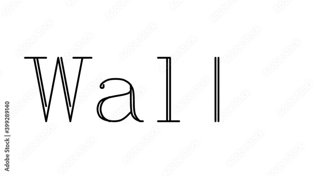 Walls Animated Handwriting Text in Serif Fonts and Weights Walls Animated Handwriting Text in Serif Fonts and Weights