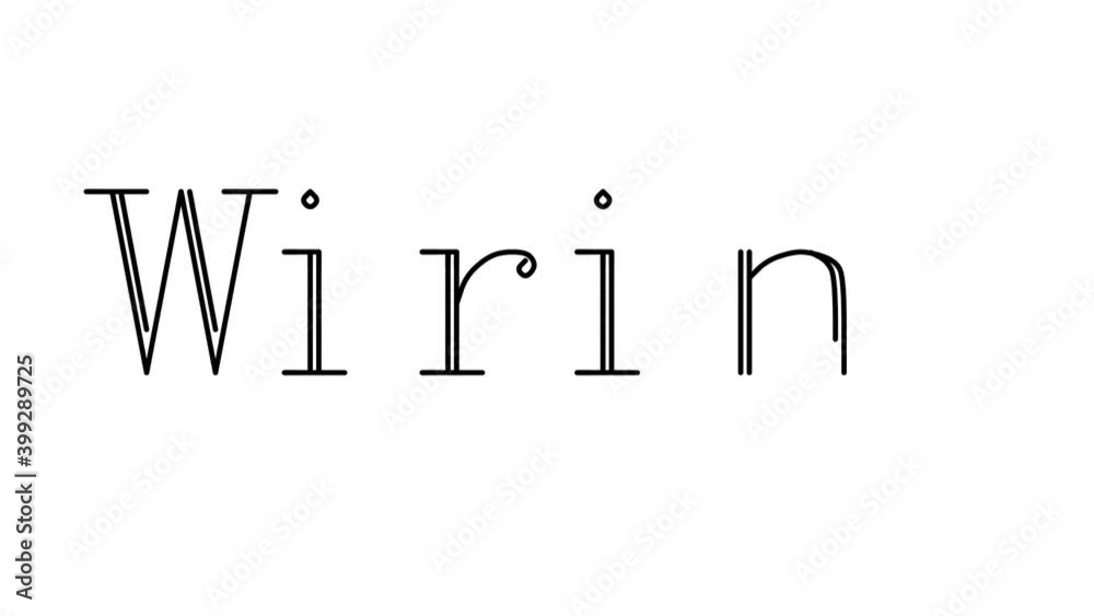 Wiring Animated Handwriting Text in Serif Fonts and Weights Wiring Animated Handwriting Text in Serif Fonts and Weights