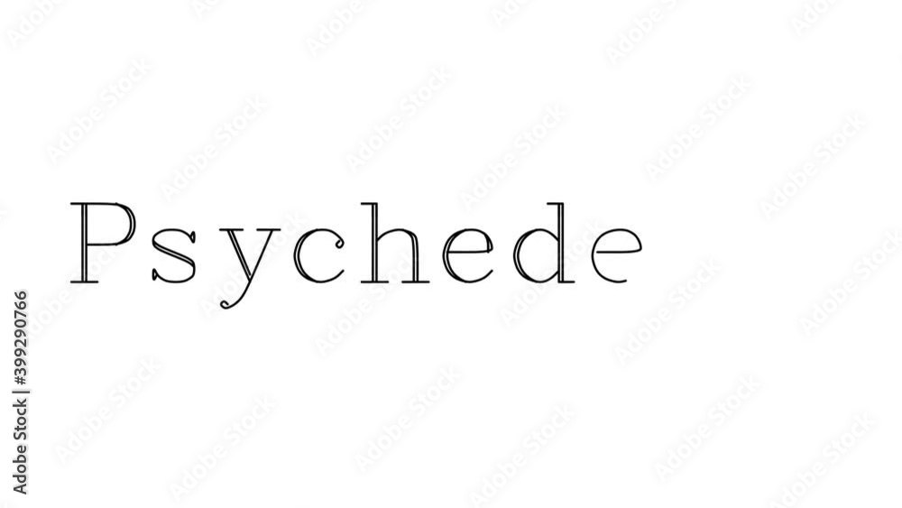 Psychedelia Animated Handwriting Text in Serif Fonts and Weights Psychedelia Animated Handwriting Text in Serif Fonts and Weights