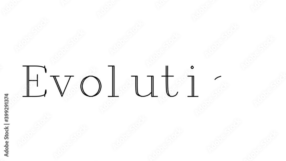 Evolution Animated Handwriting Text in Serif Fonts and Weights Evolution Animated Handwriting Text in Serif Fonts and Weights