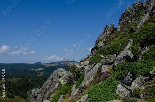 Hiking, Gerbier de Jonc mount, Ardèche, France