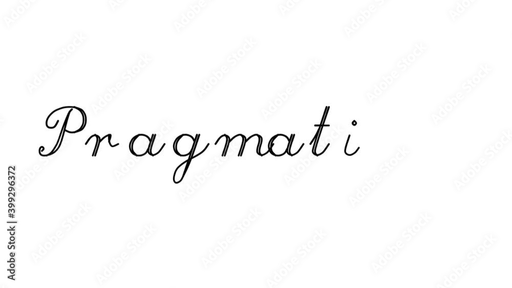 Pragmatism Decorative Handwriting Animation in Six Cursive and Gothic Fonts Pragmatism Decorative Handwriting Animation in Six Cursive and Gothic Fonts