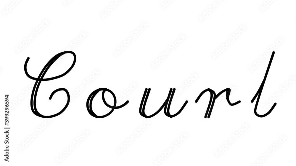 Court Decorative Handwriting Animation in Six Cursive and Gothic Fonts Court Decorative Handwriting Animation in Six Cursive and Gothic Fonts